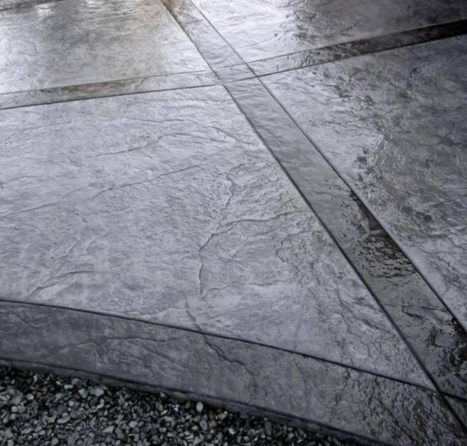Stamped Concrete surface texture detail